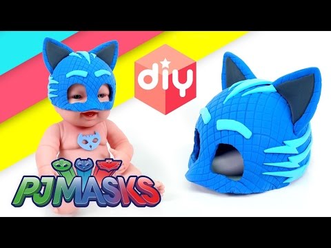 PJ Masks - DIY Catboy Mask [Halloween Mask] for Kids !!