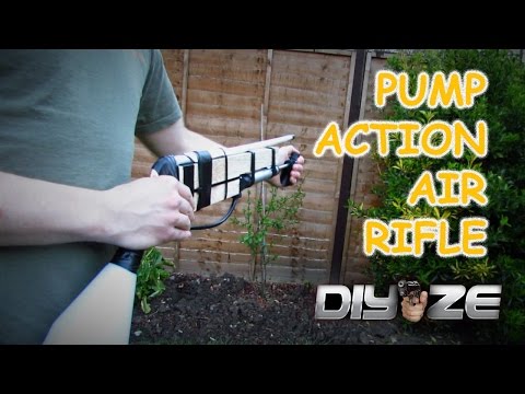 PUMP ACTION AIR RIFLE DIY