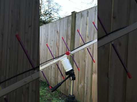 PVC Equatorial Mount for Ham Satellite Antenna
