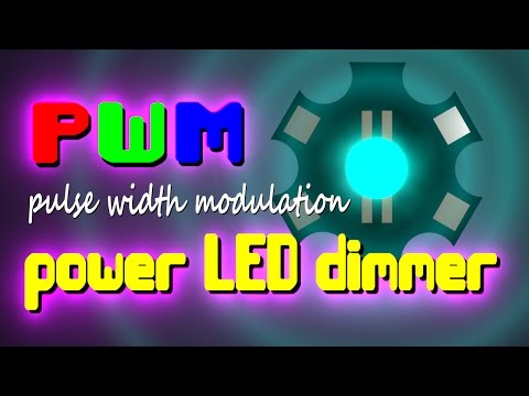 PWM power led dimmer