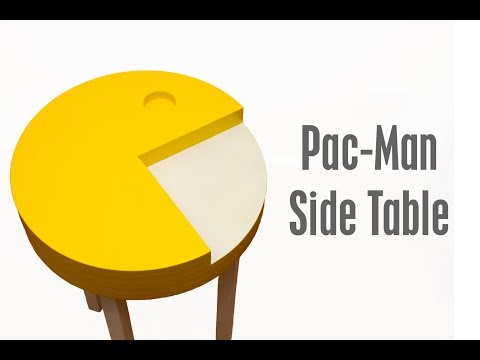 Pac-Man Side Table