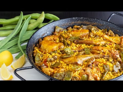 Paella Valenciana Recipe | HappyFoods