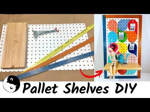 Pallet Shelves DIY | Birdz of a Feather