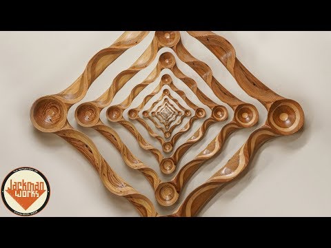 Pallet Wood Power Carved Picture Frame
