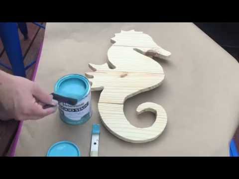 Pallet Wood Seahorse  - Pallet Up Cycle Challenge 2016