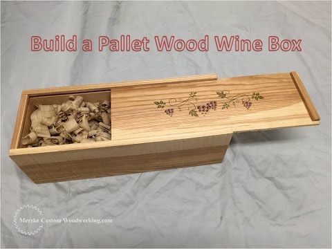 Pallet Wood Wine Box