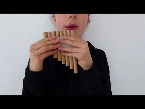 Panpipes from paper