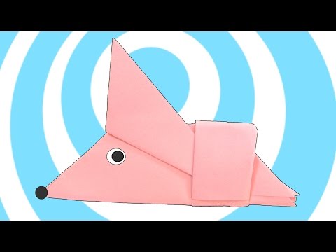 Paper Origami Mouse Tutorial (Origamite)