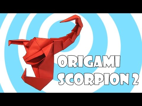 Paper Origami Scorpion 2 Instructions (Origamite)