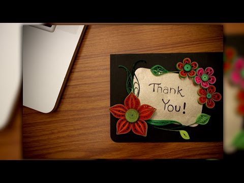 Paper Quilling Card : How To Make A Beautiful Greeting Card