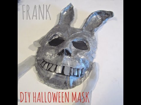 Paper mache Mask - DIY Halloween costume