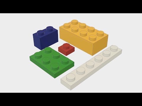 Parametric Lego bricks in Fusion 360