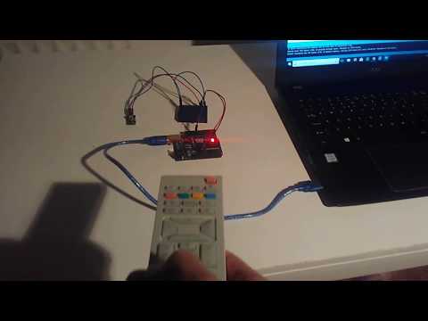 Part 1 - Arduino Infrared Sensor KY-022 Receiver Module Switching LED on/off