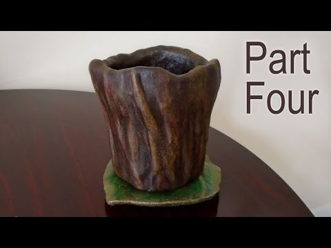 Part Four (Final) - Make A Planter For Concrete Casting - Making The Concrete Cast