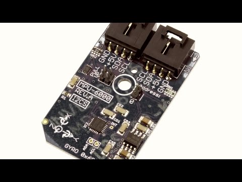 Particle Photon -  MPU-6000 6-Axis Motion Tracking Sensor Tutorial