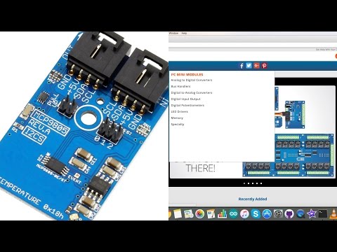 Particle Photon - MCP9805 Temperature Sensor Tutorial