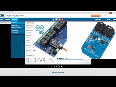 Particle Photon - MCP9808 Temperature Sensor Tutorial