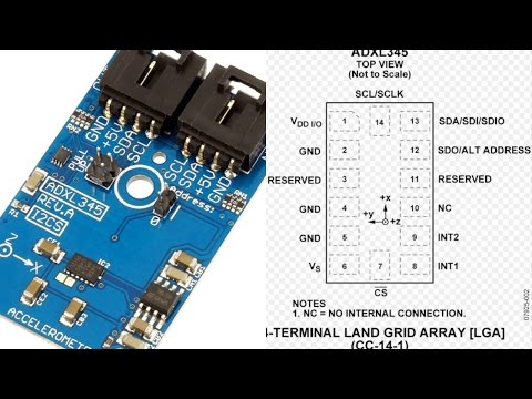 Particle Photon ADXL345 3-Axis Accelerometer Tutorial