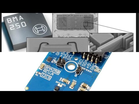 Particle Photon BMA250 Digital Triaxial Acceleration Sensor Tutorial