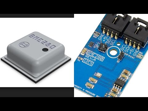 Particle Photon BME280 Digital Humidity, Pressure &amp;amp; Temperature Sensor Tutorial