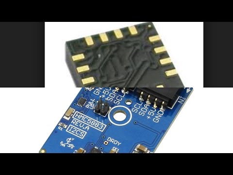 Particle Photon HMC5883 3-Axis Digital Compass Tutorial