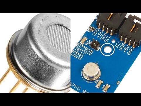 Particle Photon HYT939 I&amp;sup2;C Humidity and Temperature Sensor Tutorial