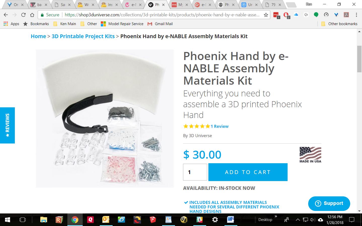 Phoenix Hand Assembly Materials Kit.jpg