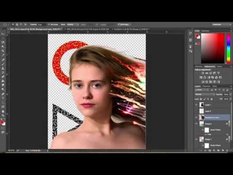 Photoshop: Layer Effects and Shapes fast forward