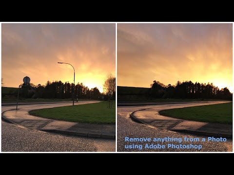 Photoshop cc 2017 tutorial - Remove anything from any image using Patch &amp;amp; Content Aware