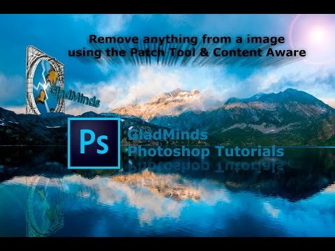 Photoshop cc 2017 tutorial - Remove anything from any image using Patch &amp;amp; Content Aware