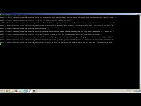 Pi - The news reader - Tutorial