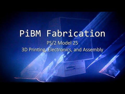 PiBM PS/2 Model 25 Fabrication