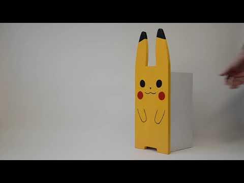 Pikachu bedside table | DIY furniture project