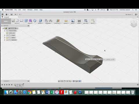 Pine wood derby: making the body in Fusion 360