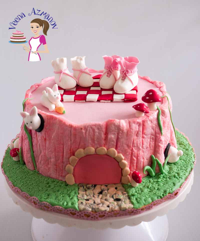 Pink Tree Trunk Baby Shower Cake (14).JPG