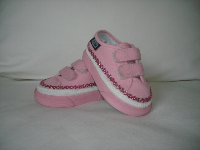 Pink Velcro bling.JPG