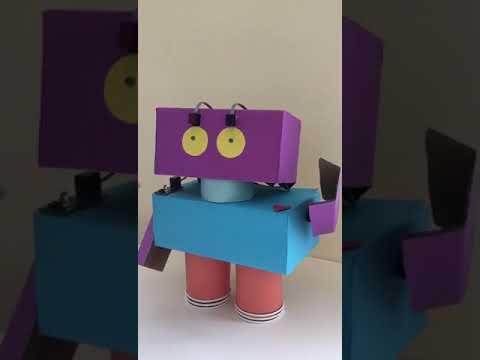 Pinoo ile El Sallayan Robot - Hand Waving Robot with Pinoo