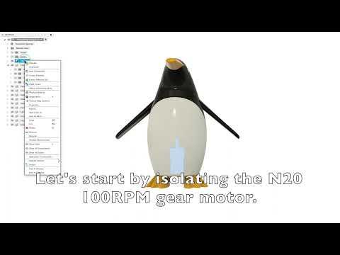 Pinwalker Penguin, How It Works.