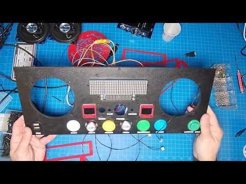 Pixelcade Arcade1Up Speaker Panel