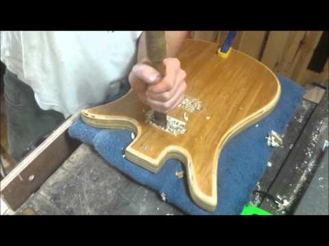 Plywood Electric Guitar- Construction