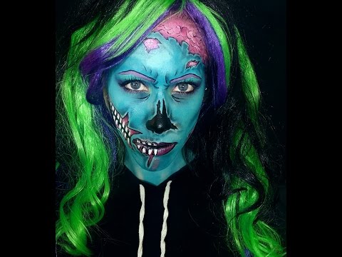 PoP Art Zombie Makeup