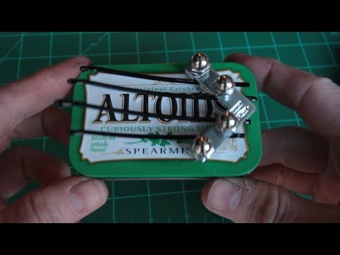 Pocket Kalimba Made With Bobby Pins, Corner Braces, And Magnets