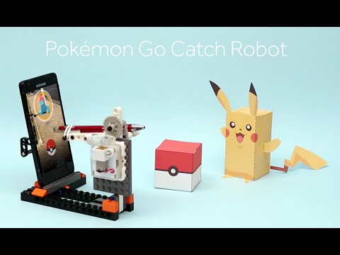 Pok&amp;eacute;mon Go Catch Robot