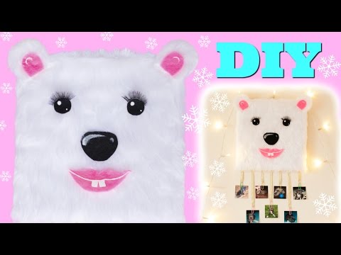 Polar bear picture frame | Last minute DIY Christmas presents