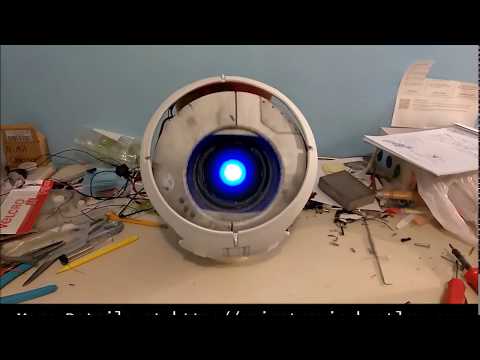 Portable AND Functional! Animatronic Wheatley v2.0 Update