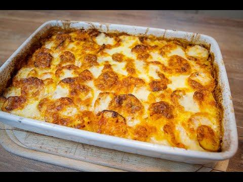 Potato Casserole Recipe | Loaded with Bacon, Sausages, Kielbasa and Lot's of Cheese