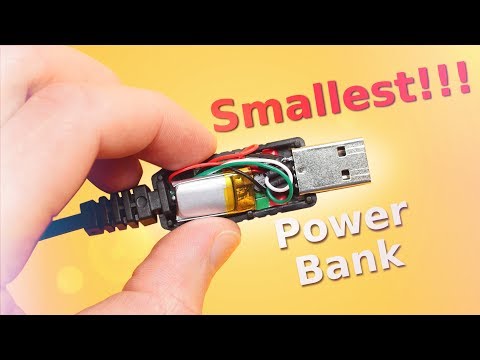 Power Bank Inside a USB Cable