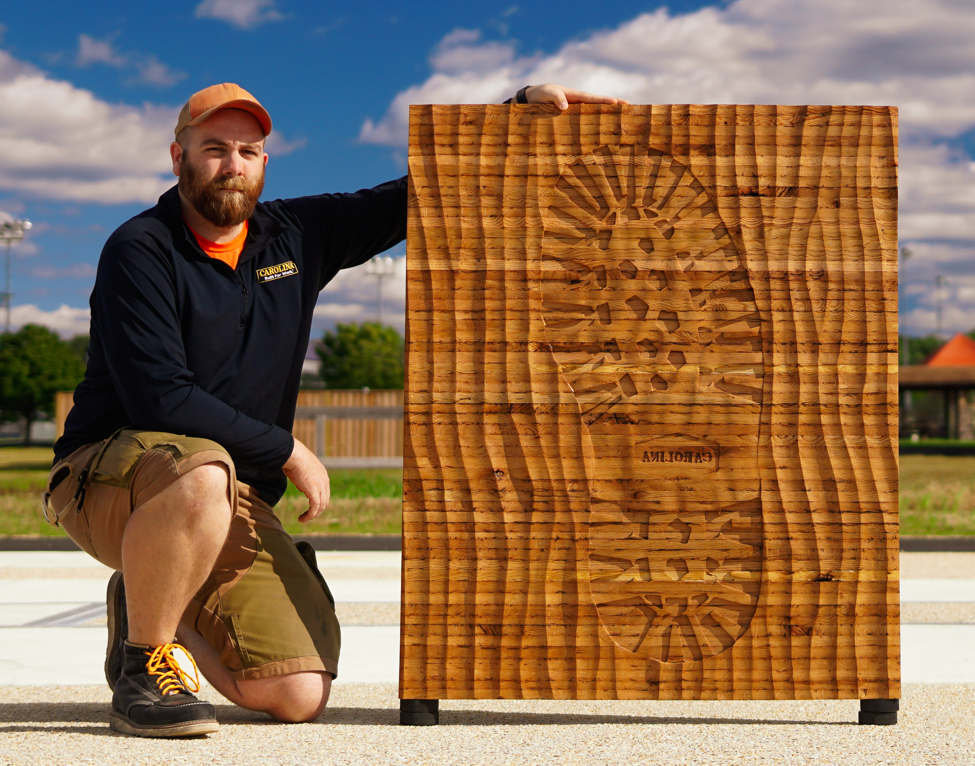 Power Carved Giant Boot Print Wood Wall Art 1.jpg