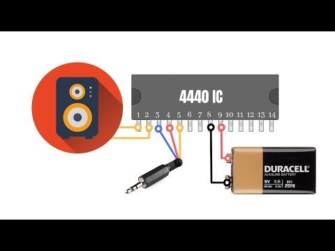 Powerful Amplifier with 4440 IC