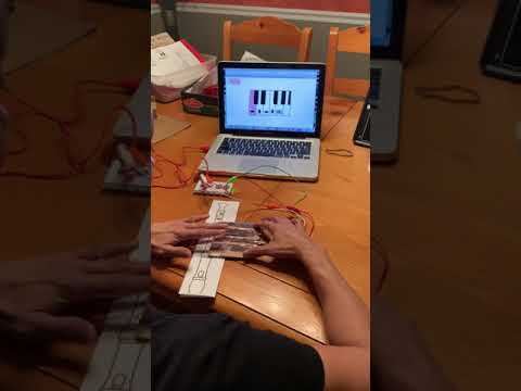 Practice with recorder &amp;amp; Makey Makey